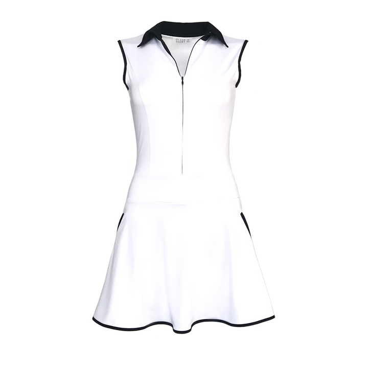 Pre Order - Grace Golf Dress - White