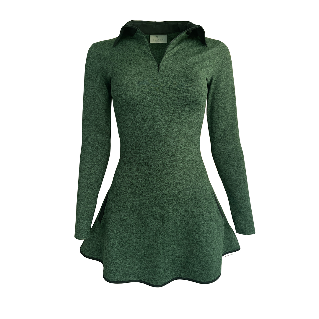 Evolve Golf Dress - Hunter Green (XL Only)